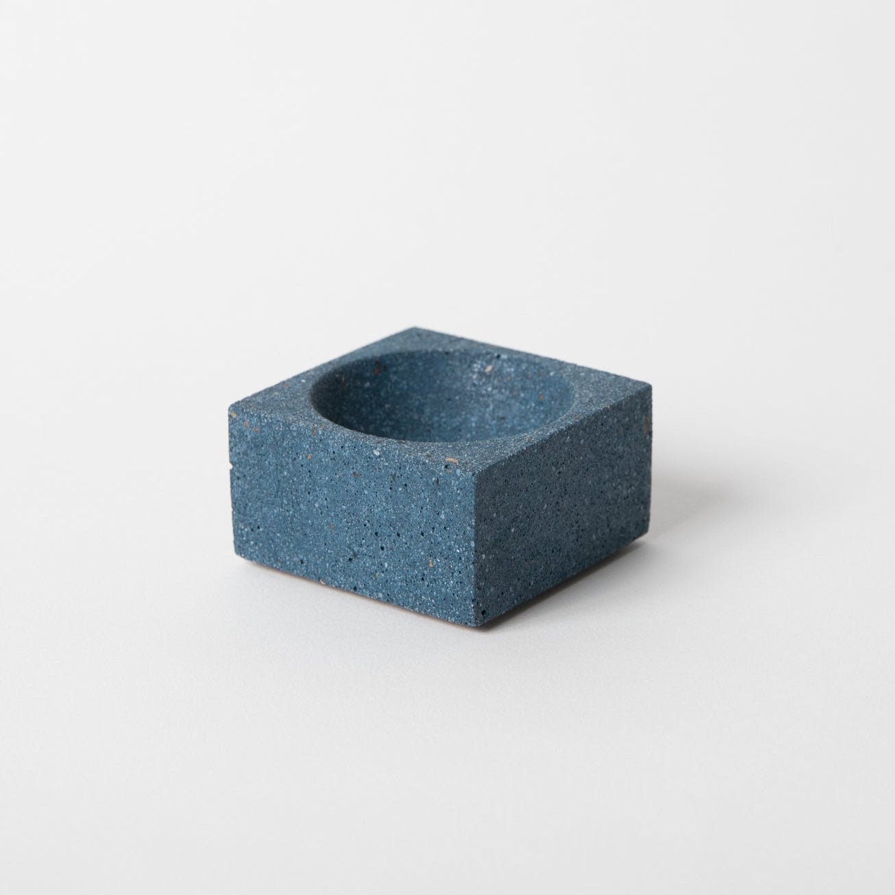 Square Incense Holder | Cobalt Terrazzo