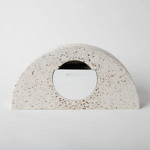 Mantle Clock | Multicolor Terrazzo