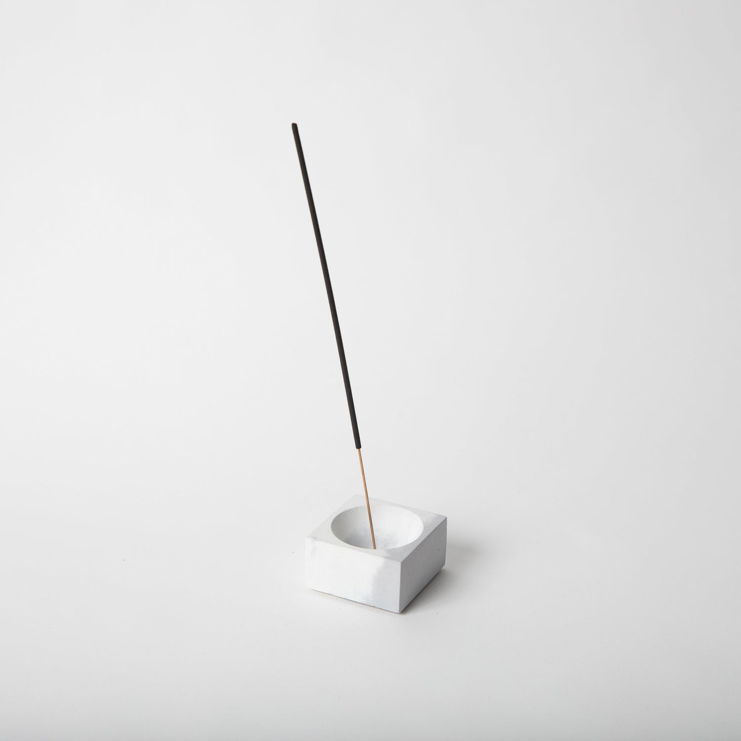 Square Incense Holder | Coral & Mauve