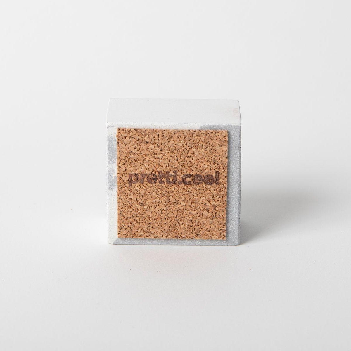 Square Incense Holder | Grey & White