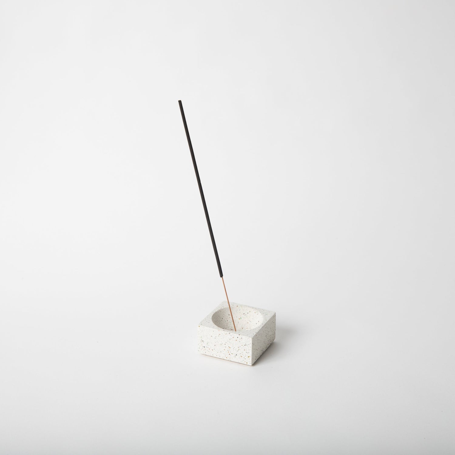 Square Incense Holder | Coral Terrazzo