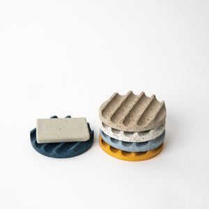 Mini Soap Dish | White Terrazzo