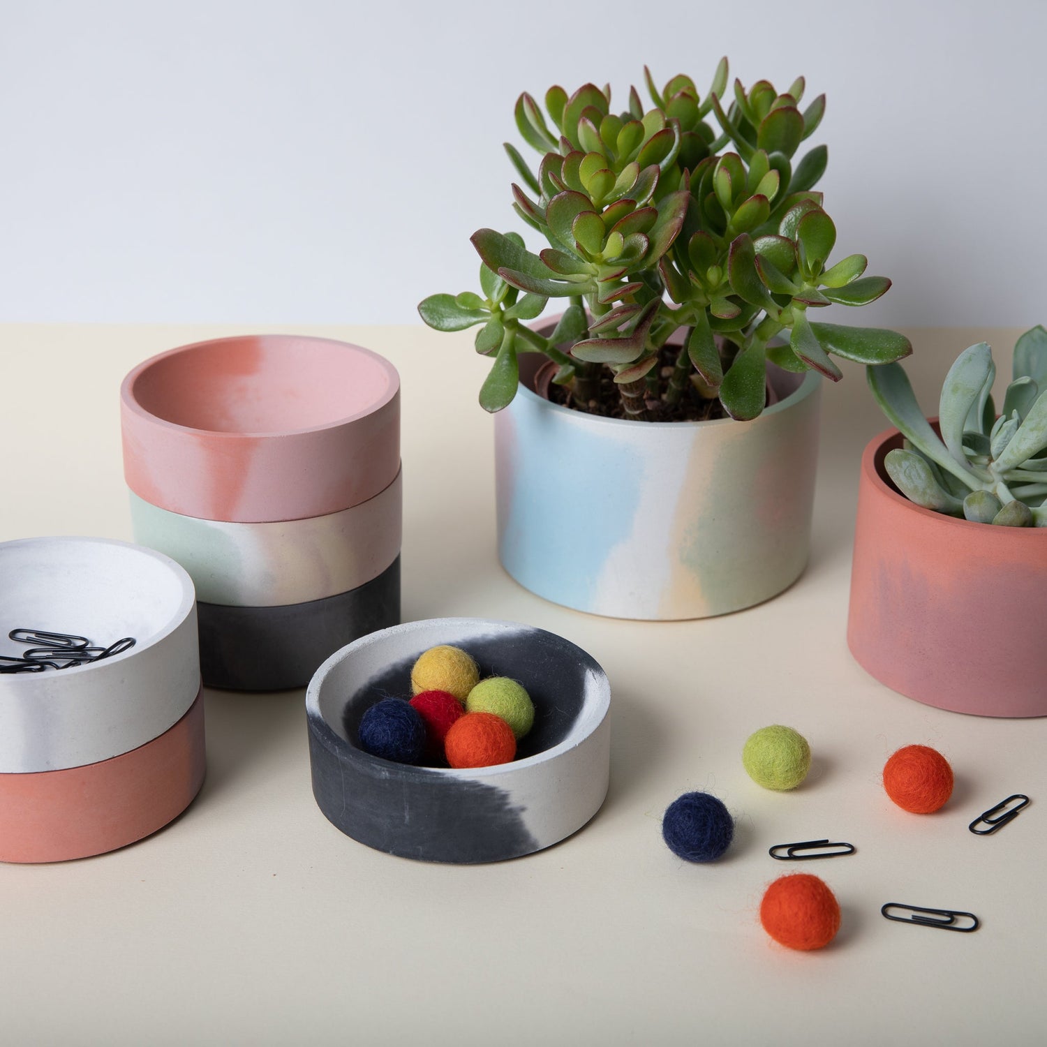 4" Catch-All | Pink & Coral