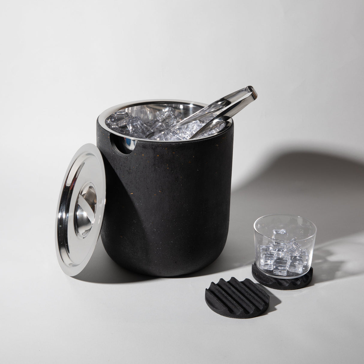Mini Soap Dish | Black Terrazzo