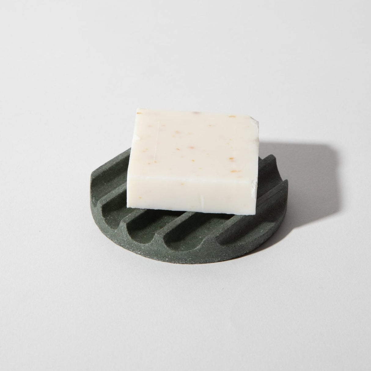Mini Soap Dish | Dark Green Terrazzo