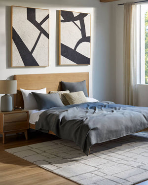 Jamy Brown Platform Bed