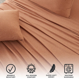 4-Piece Jersey Sheet - Carmen Collection