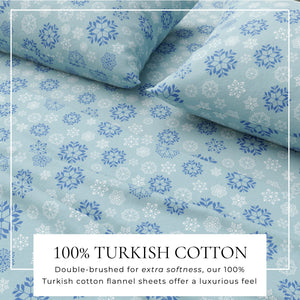 4-Piece Turkish Cotton Flannel Sheet - Stratton Collection