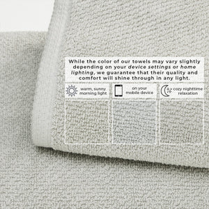 Cotton Textured Bath Towel Set - Acacia Collection