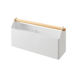 Pen + Desk Organizer - Large - Steel + Wood