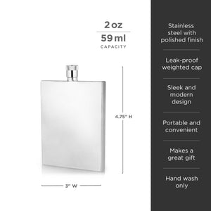 Stainless Steel Slim Flask