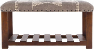 Lengau Medium Gray Bench