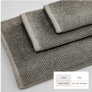 Cotton Textured Bath Towel Set - Acacia Collection