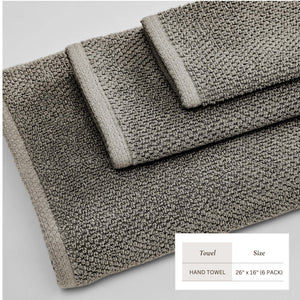 Cotton Textured Bath Towel Set - Acacia Collection