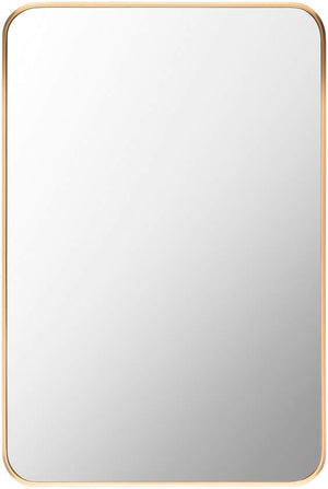 Renna Modern Gold Wall Mirror