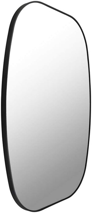 Stephannie Modern Black Wall Mirror