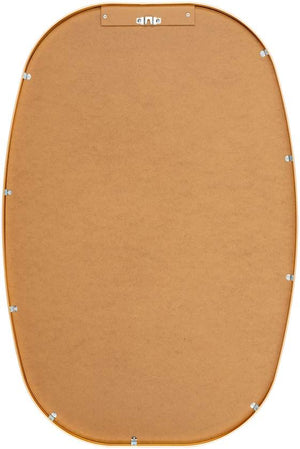 Stephannie Modern Gold Wall Mirror