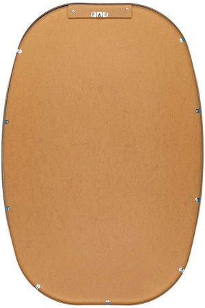 Stephannie Modern Metallic Silver Wall Mirror