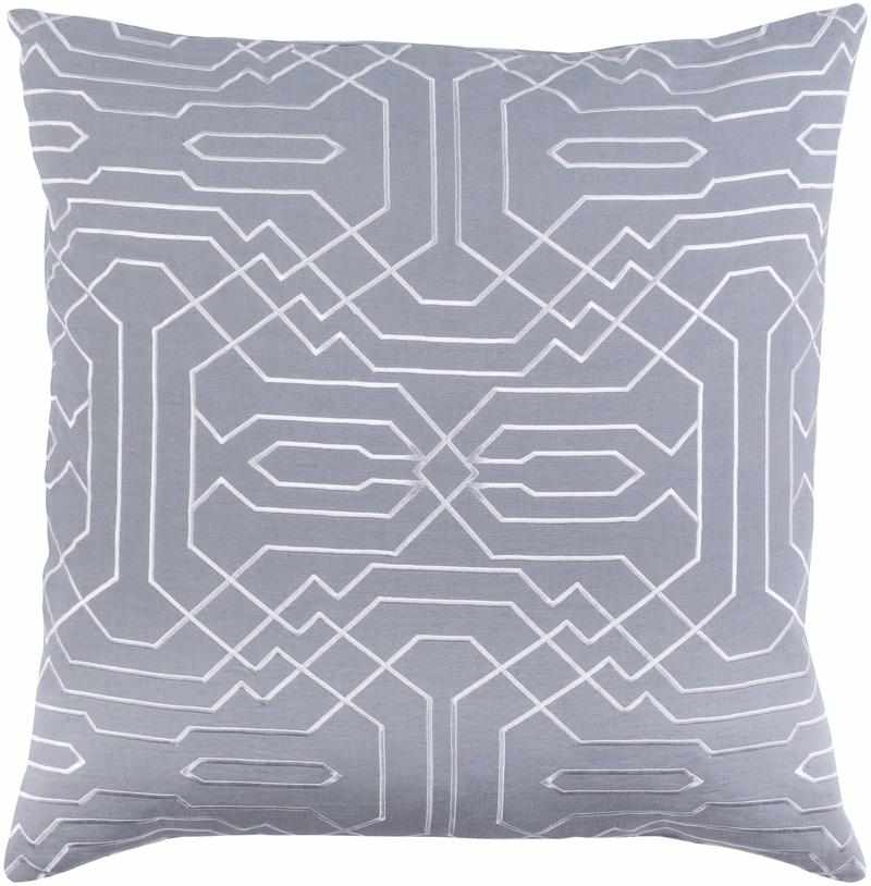 Tinte Medium Gray Pillow Cover