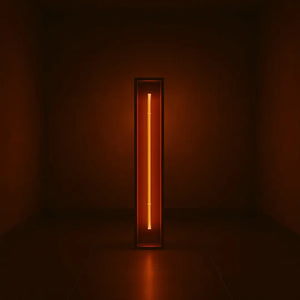 Redwood Radiance Lamp | Tall LED Strip Wooden Lamp