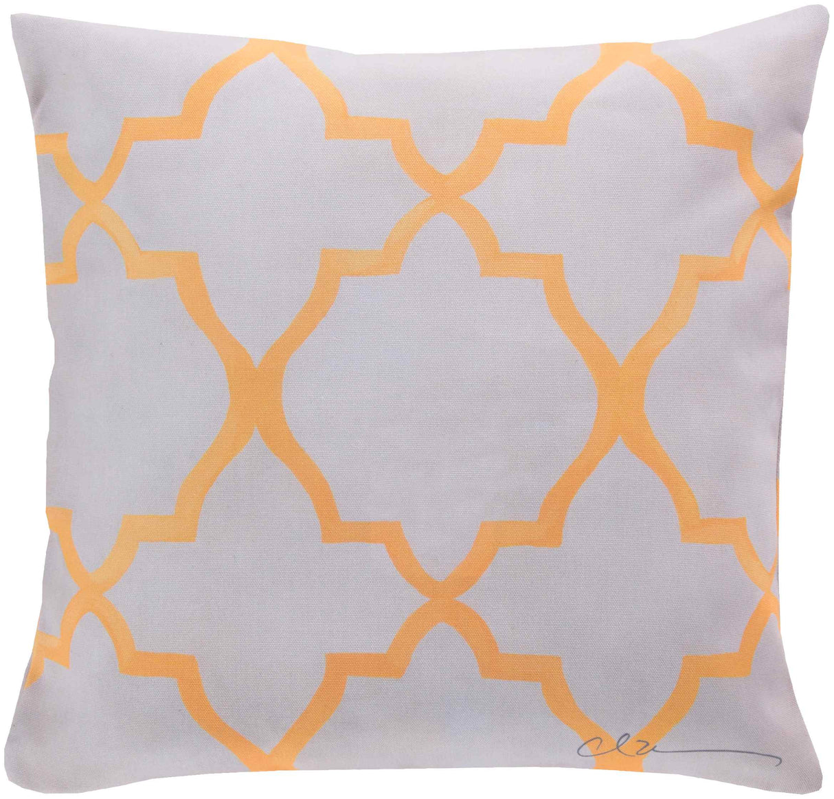 Muddy Yellow Pillow Cover