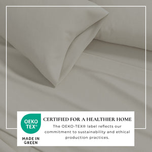 Cotton Solid Flannel Sheet - Nordic Collection