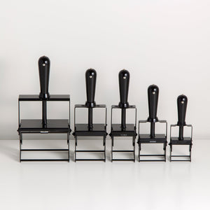 Self-Inking Custom Rubber Stamp: Nickel+Black