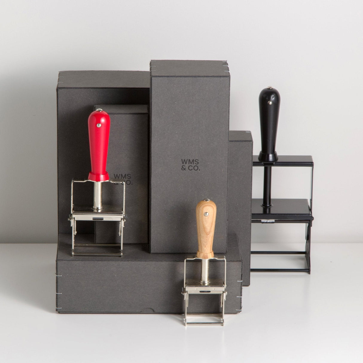 Self-Inking Custom Rubber Stamp: Nickel+Black