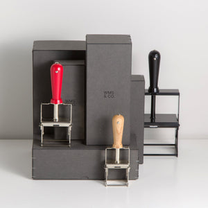 Self-Inking Custom Rubber Stamp: Nickel+Black