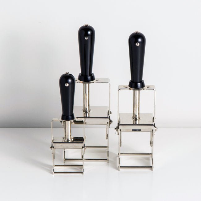 Self-Inking Custom Rubber Stamp: Nickel+Black