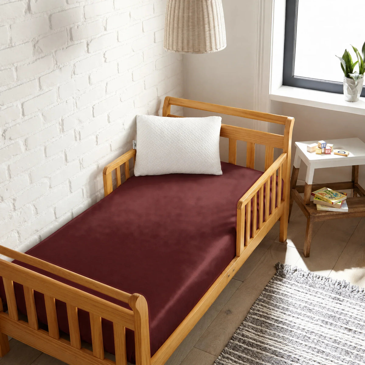 Cooling Bamboo Crib Fitted Sheet