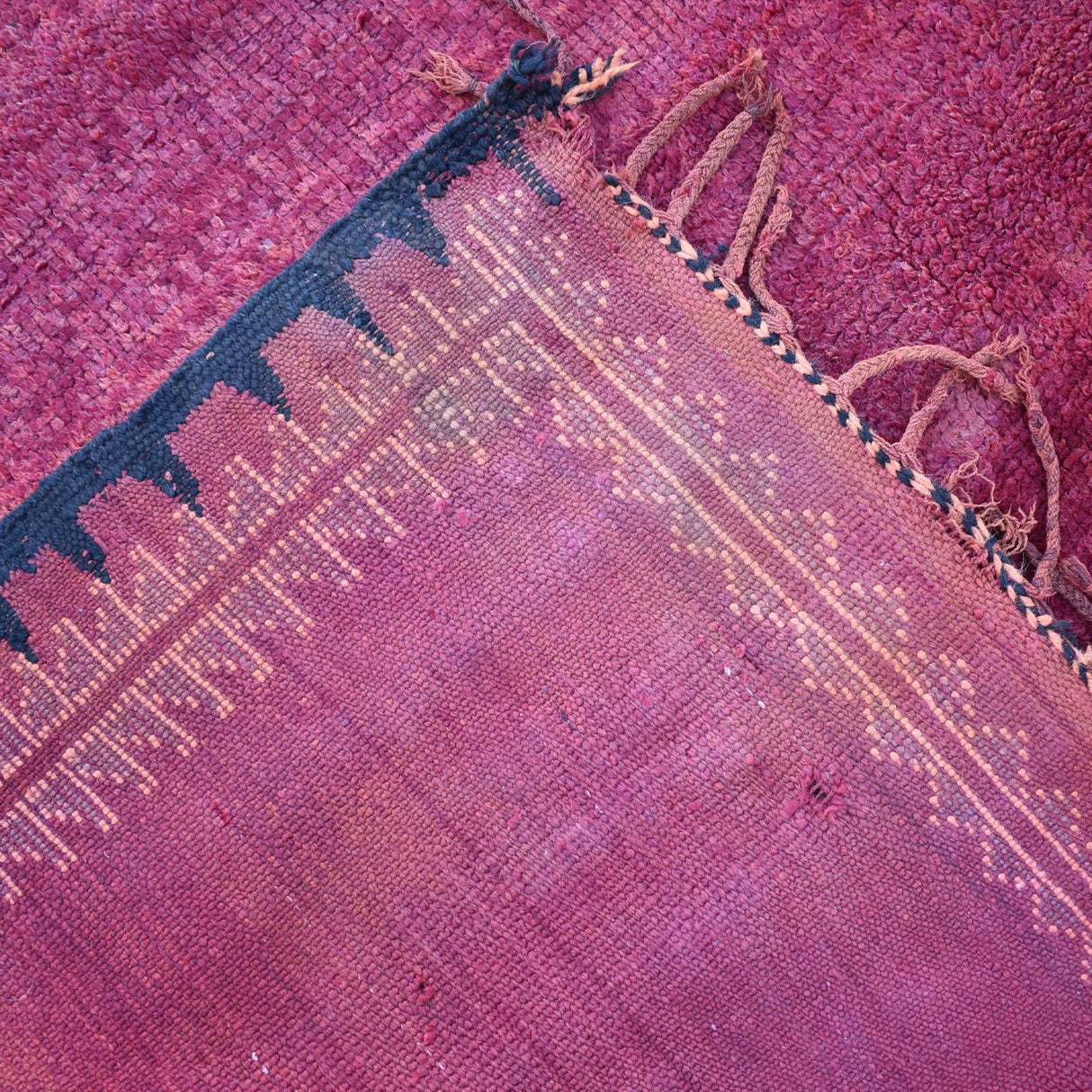 Boujamaa Hand-Knotted Wool Moroccan Rug | 5'5" x 12'10"