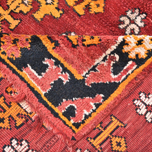 Rokaia Hand-Knotted Moroccan Wool Rug | 3'11" x 5'9"