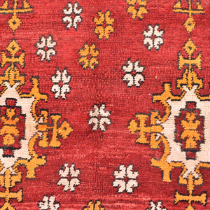 Rokaia Hand-Knotted Moroccan Wool Rug | 3'11" x 5'9"