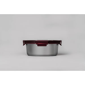 Microwave Safe Stainless Steel Container (RD)