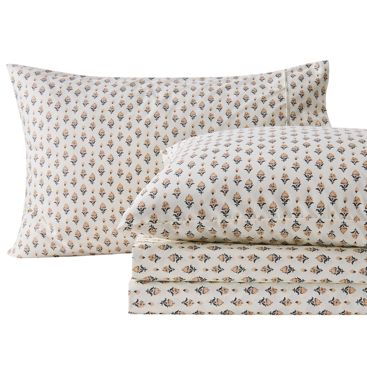 Watercolor Floral Sheet Set - Delia Collection
