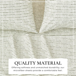 Striped Sheet Set - Evette Collection