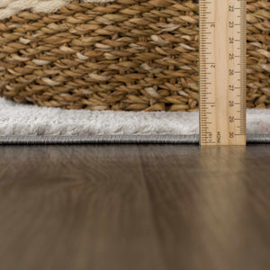 Lively Marble Pink Area Rug