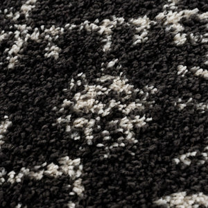 Thetford Black Berber Shag Rug - Clearance