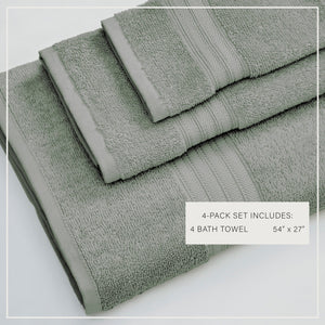 Cotton Terry Bath Towel Set - Cooper Collection