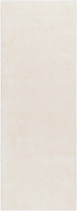 Judy White Washable Area Rug