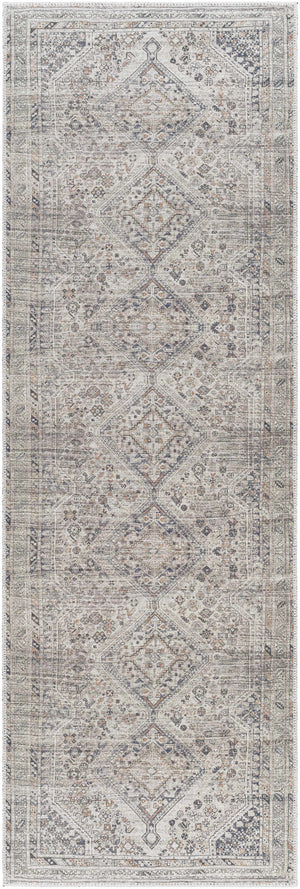 Barny Beige Flat Pile Washable Rug