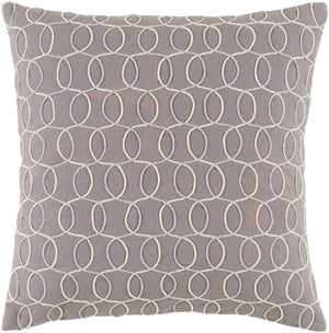 Zuidland Medium Gray Pillow Cover