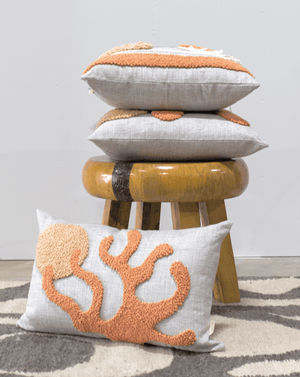 Sea Coral Throw Pillow