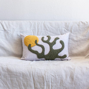 Sea Kelp Throw Pillow