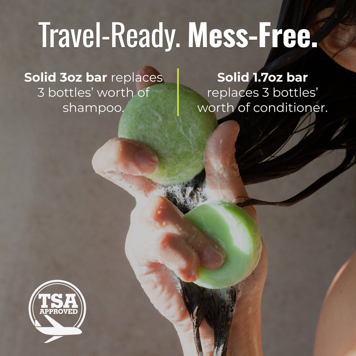 Shampoo & Conditioner Bar Duo