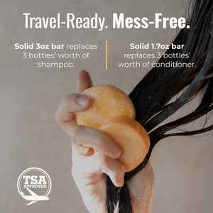 Shampoo & Conditioner Bar Duo