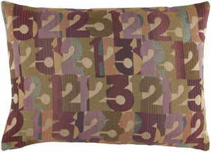 Ankum Dark Purple Pillow Cover