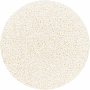 Siari Solid Cream Plush Rug