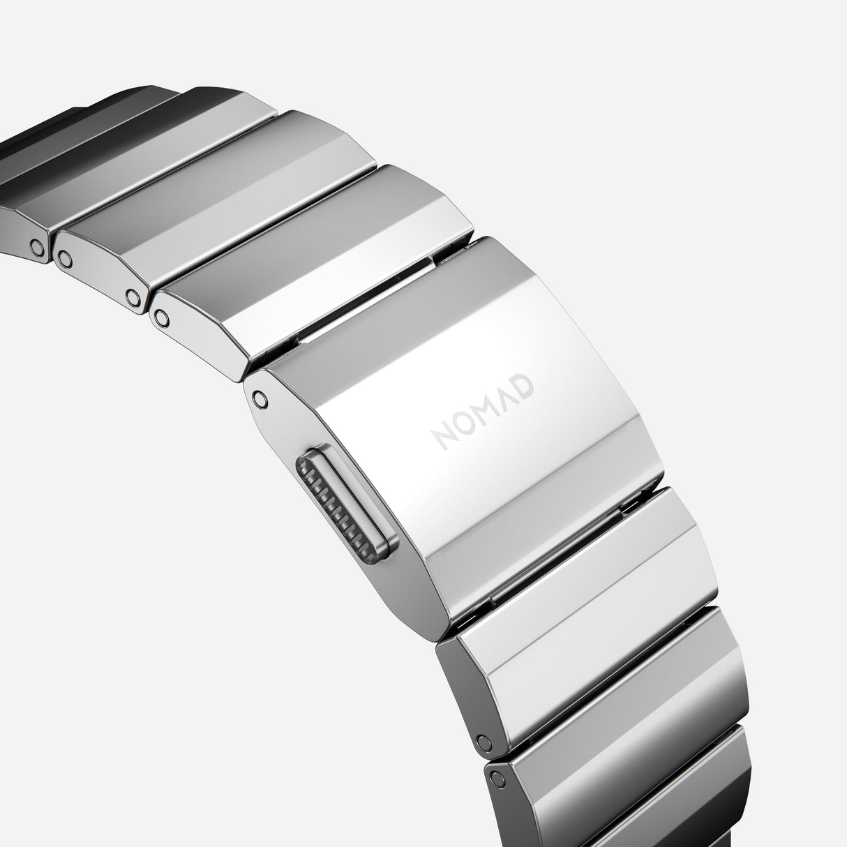 Steel Band - 46mm/49mm | Silver Hardware